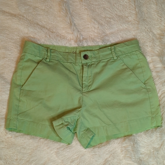 Khakis By Gap Sunkissed Shorts Lime Green Size 4 - Picture 8 of 13
